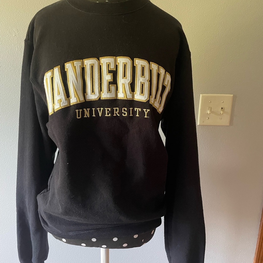 Vanderbilt University Black Sweater